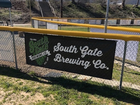 South Gate Brewing, a local business, sponsors Sierra Mountain Little League